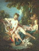 Francois Boucher Venus Consoling Love painting